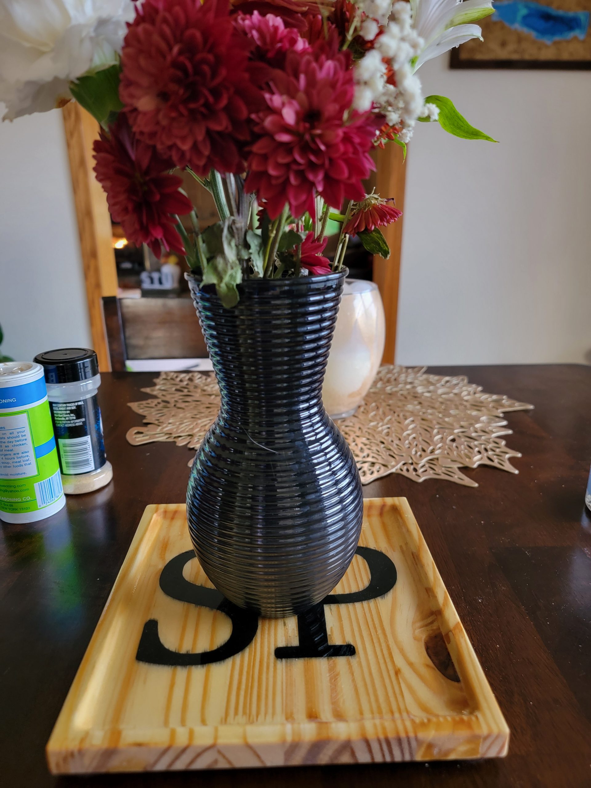 Epoxy Table Centerpiece